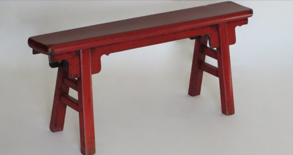 Red Lacquer Bench