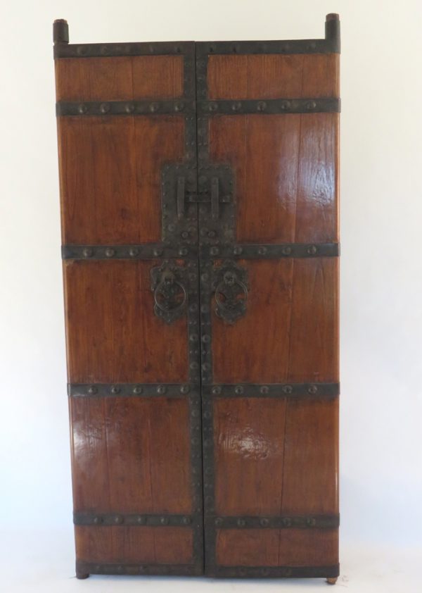 Elm wood and Iron Gate