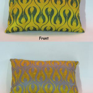 Hand-stitched Uzbek Silk Suzani Doble Sided Pillow
