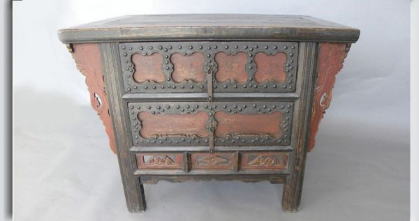 Kitchen Table with Two Drawers, Shanxi Province, China