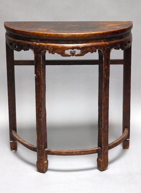 Elm Wood Demi lune