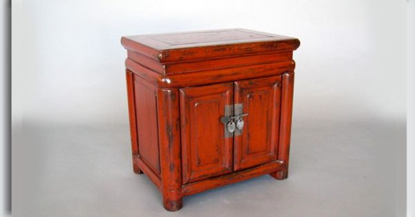 Red Lacquer Cabinet, China