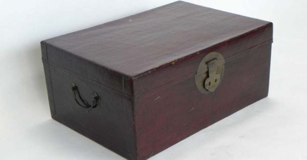 Leather Trunk, Zhejiang Province, China