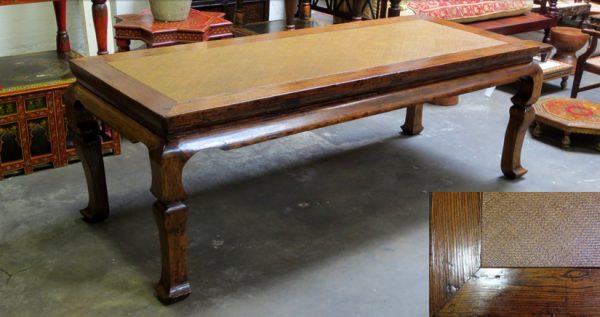 Elm Wood Painting Table, Shanxi Province, China, Mid 18th Century