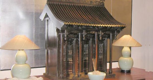 Wooden Shrine, Shanxi Province, China