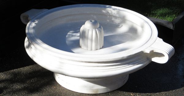 White Marble Urli Fountain