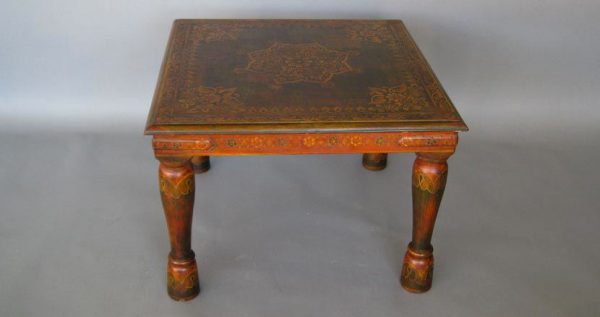 Wooden Painted Side Table
