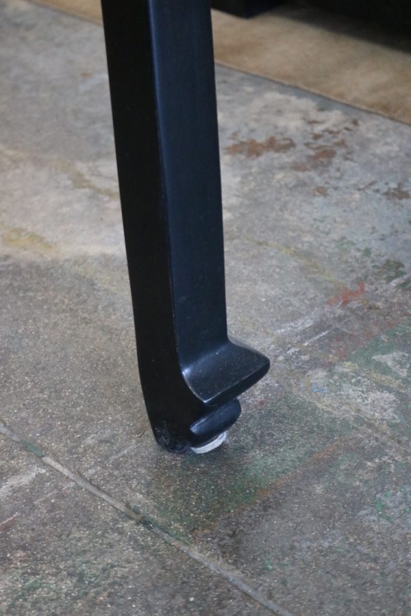Black Lacquered Side Table - Image 2