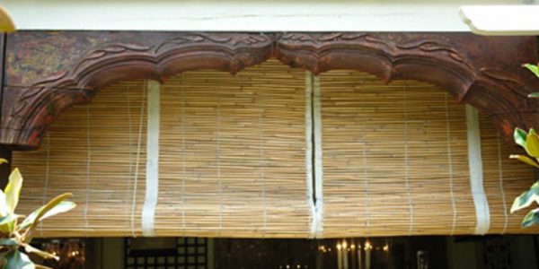 Carved Wooden Arch Fragment