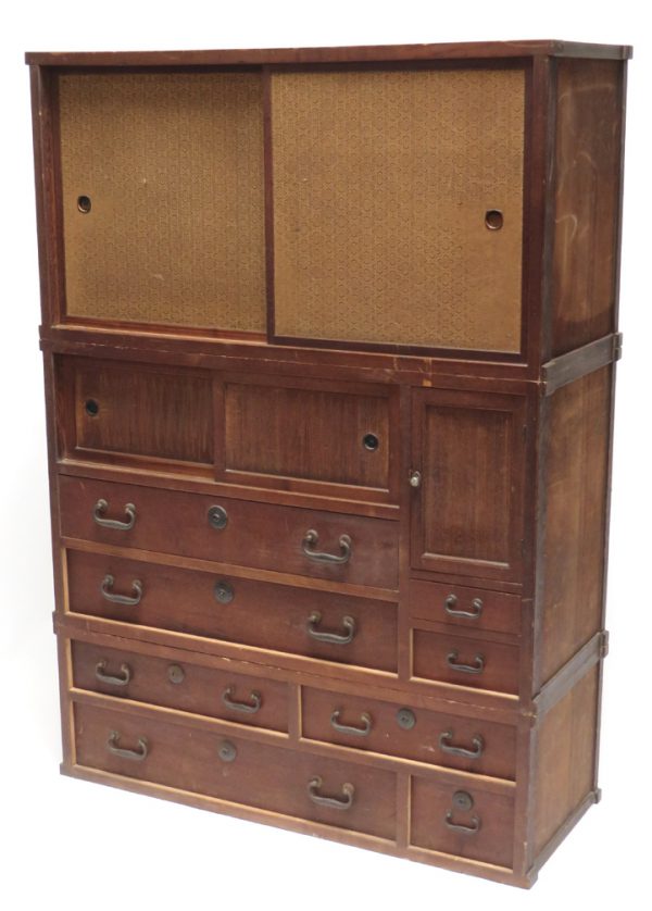 3-Part Tansu with Sliders