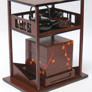 Lacquered Jubako Set