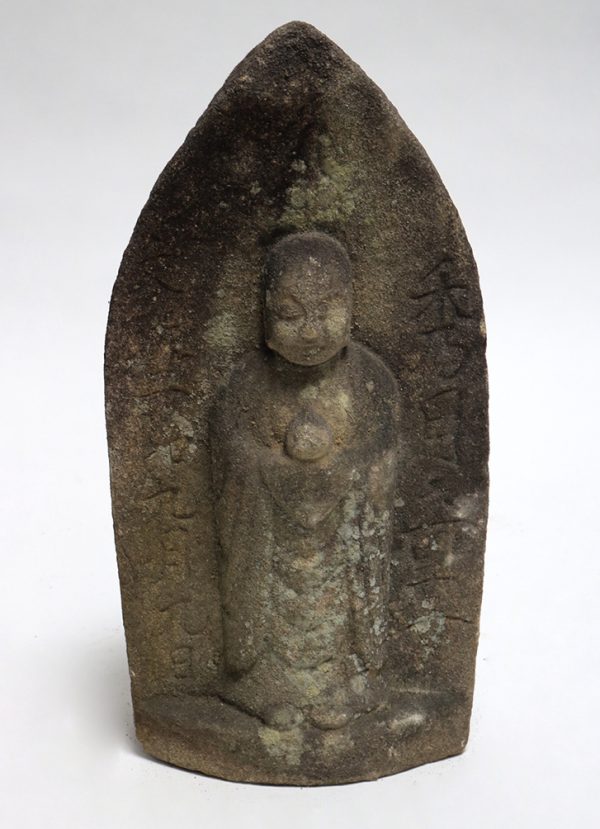 Granite Statue of Jizo (Protector of Children)
