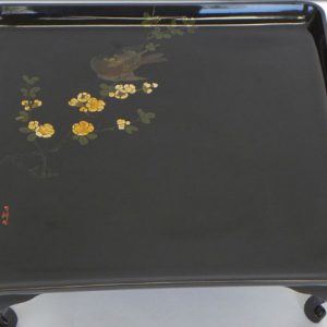 Painted Lacquer Tray, Japan