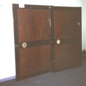 Lacquered Keyaki Door
