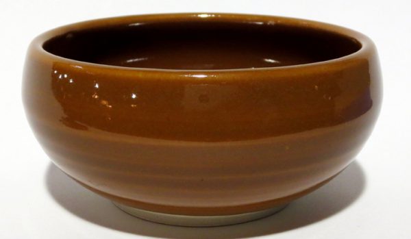 Red Brown Ceramic Bowl