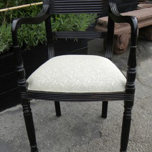 Ebony Armchair