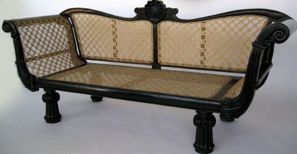 Ebony Settee