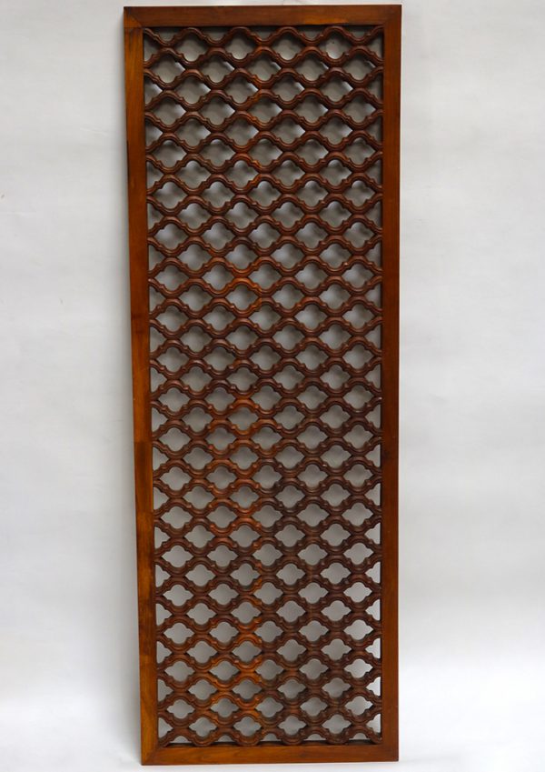 Teakwood Jali Carved Screen