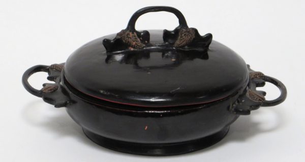 Lacquered Pickled Tea Box, Kyuok Ka Style