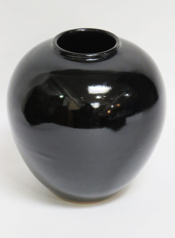 Temmoku Ceramic Vase
