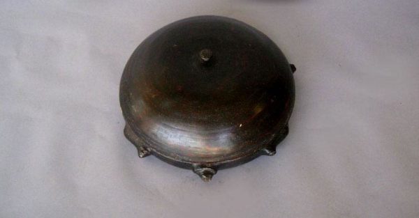 Lacquered Bamboo Turtle Shaped Offering Bowl, Central Myanmar, c 1910