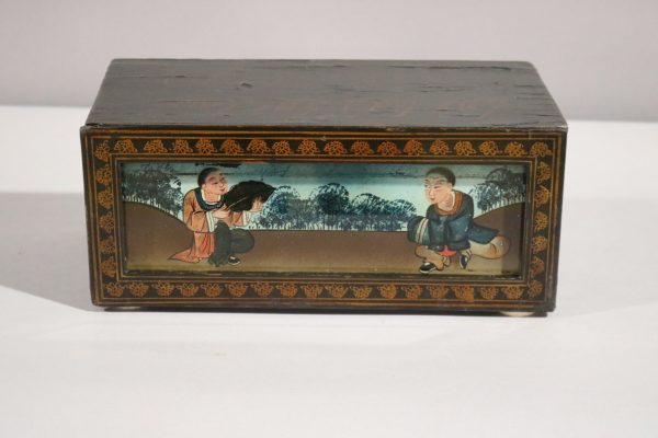 Black Lacquer Painted Box