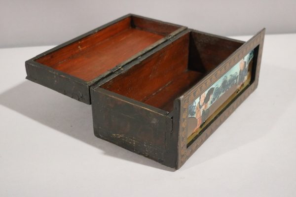 Black Lacquer Painted Box - Image 3