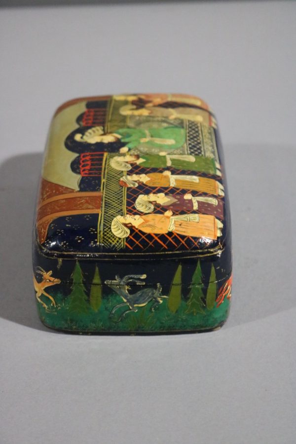 Painted Paper Mache Box - Image 6
