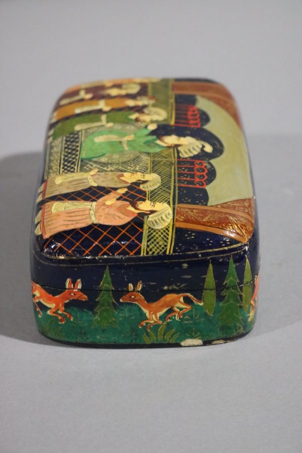 Painted Paper Mache Box - Image 3
