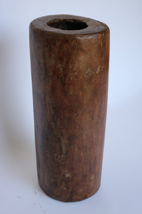 Wooden grinder from India. - Image 5