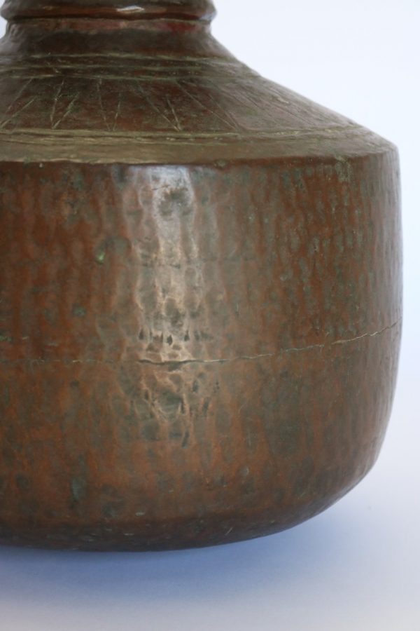 Copper water pot from India - Image 2