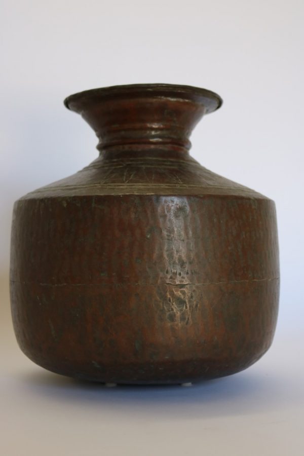 Copper water pot from India - Image 4