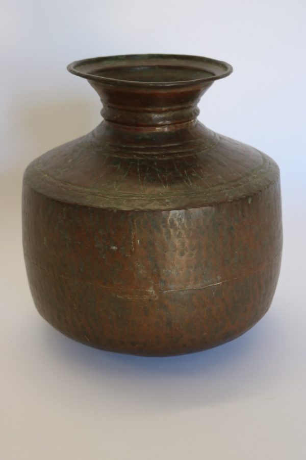 Copper water pot from India - Image 5
