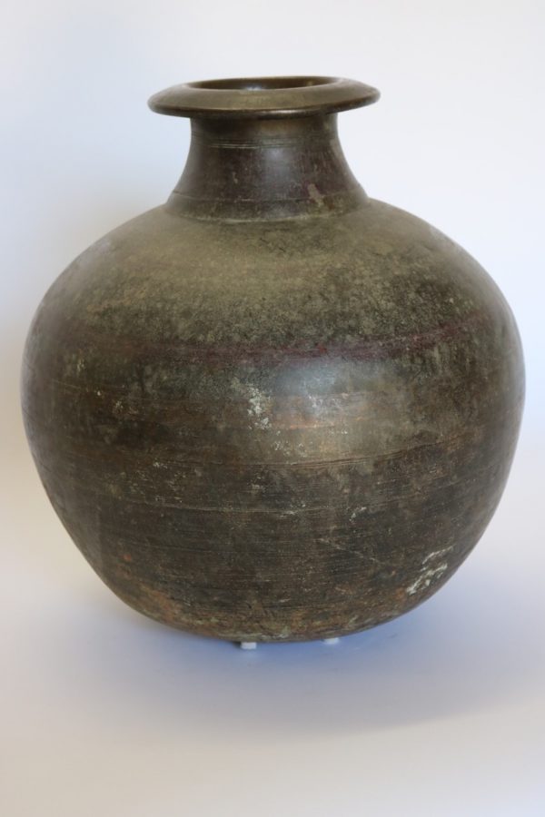 Brass water container from India