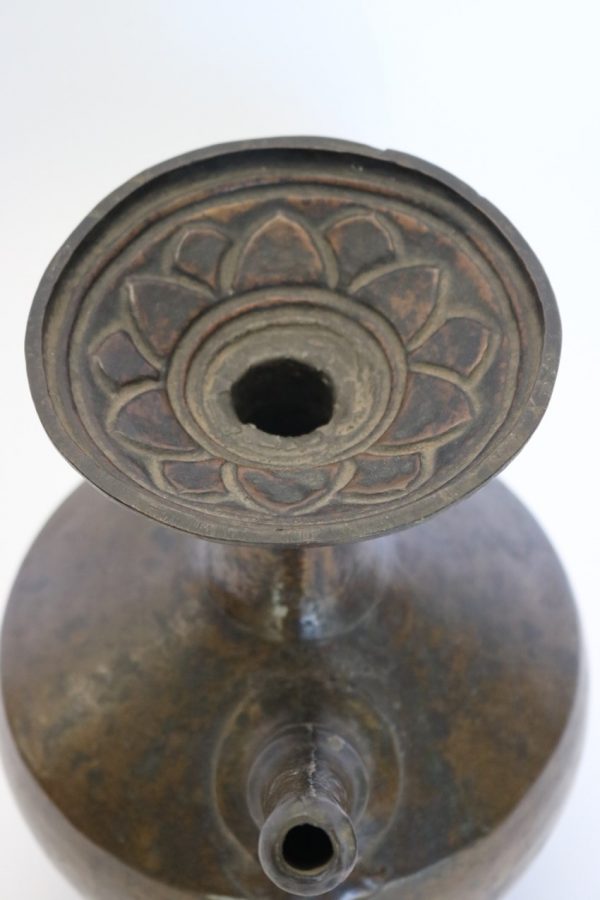 Brass water container from India - Image 4