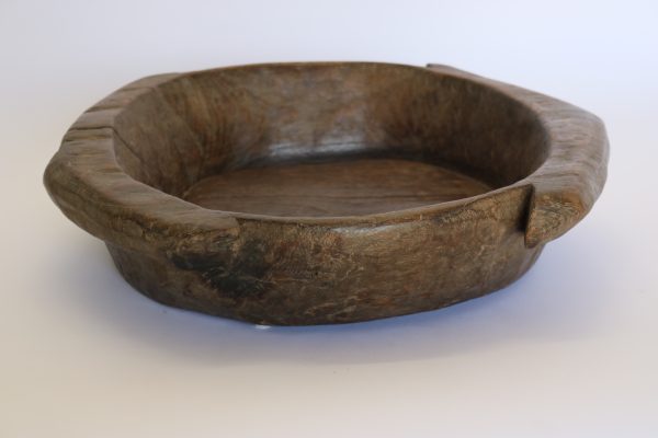 Hand Carved Wood Plate - Image 2