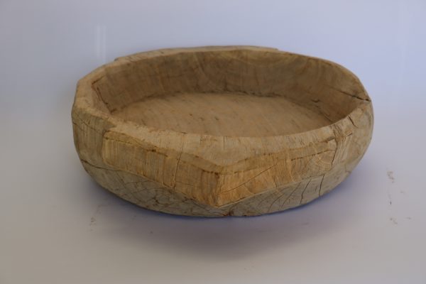 Hand Carved Wood Plate - Image 3