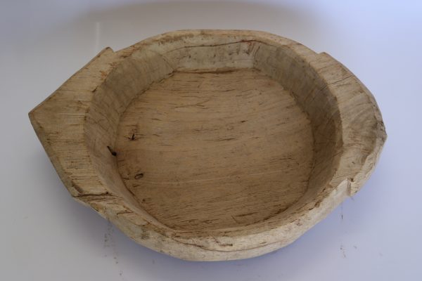 Hand Carved Wood Plate