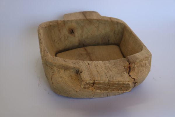 Hand carved wood plate - Image 4