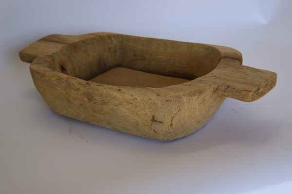 Hand carved wood plate - Image 5