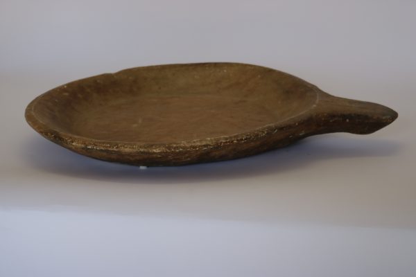 Hand carved marble plate