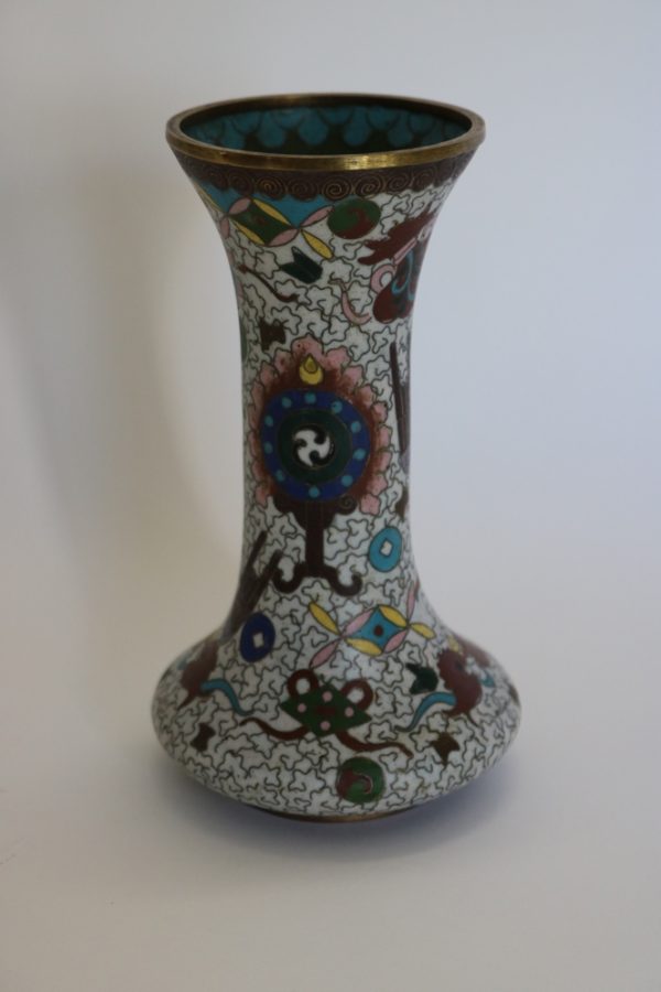 Hand painted cloisonne Vase from China