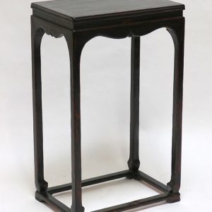 Black Lacquer Plant Stand