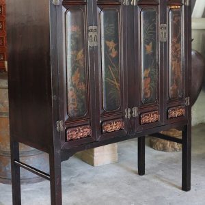 4-Door Painted Cabinet
