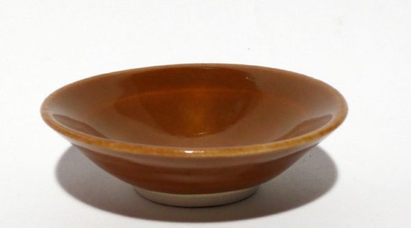 Hand Made Red Brown Small Ceramic Bowl