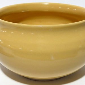 Hand Made Pale Yellow Ceramic Bowl